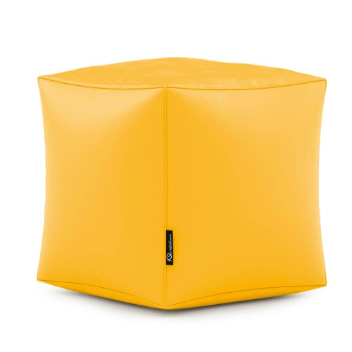 Пуф Кубик Оксфорд размер Стандарт+ iQmebel Желтый