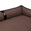 Водонепроницаемый лежак для больших собак EGO Bosyak XL 110x85 Коричневый (Ортопедическая лежанка для собак 20-35 кг)