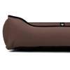 Водонепроницаемый лежак для больших собак EGO Bosyak 2XL 120x100 Коричневый (Ортопедическая лежанка для собак от 30 кг)