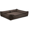 Лежак для больших собак EGO Bosyak Рогожка 2XL 120x100 Коричневый (Ортопедическая лежанка для собак от 30 кг)