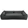 Лежак для больших собак EGO Bosyak Рогожка 2XL 120x100 Серый (Ортопедическая лежанка для собак от 30 кг)