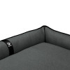 Лежак для больших собак EGO Bosyak Рогожка 2XL 120x100 Серый (Ортопедическая лежанка для собак от 30 кг)