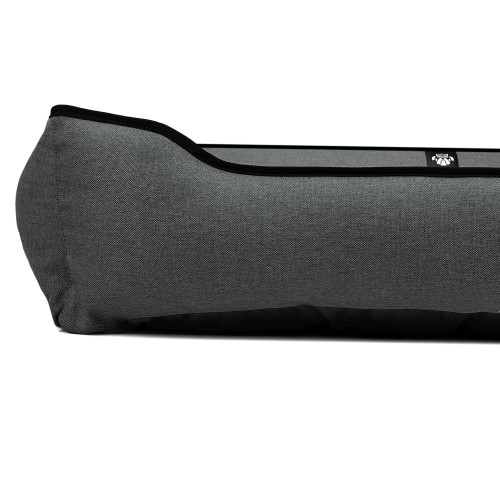 Лежак для больших собак EGO Bosyak Рогожка 2XL 120x100 Серый (Ортопедическая лежанка для собак от 30 кг)