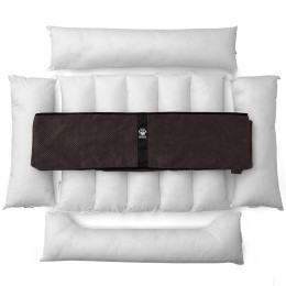 Лежак для собак всех пород EGO Bosyak Soft 2XL 120x100 Коричневый (лежанка для больших собак от 30 кг)