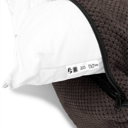 Лежак для собак всех пород EGO Bosyak Soft 2XL 120x100 Коричневый (лежанка для больших собак от 30 кг)