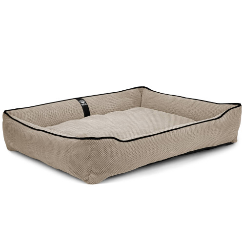 Лежак для собак всех пород EGO Bosyak Soft 2XL 120x100 Бежевый (лежанка для больших собак от 30 кг)