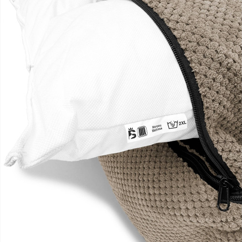 Лежак для собак всех пород EGO Bosyak Soft 2XL 120x100 Бежевый (лежанка для больших собак от 30 кг)
