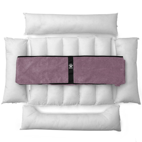 Лежак для собак всех пород EGO Bosyak Soft 2XL 120x100 Розовый (лежанка для больших собак от 30 кг)