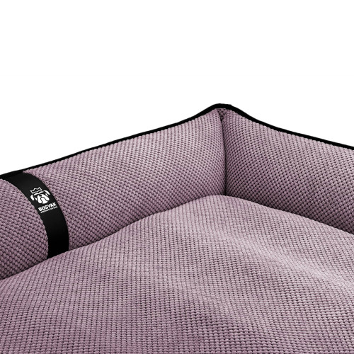 Лежак для собак всех пород EGO Bosyak Soft 2XL 120x100 Розовый (лежанка для больших собак от 30 кг)