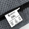 Лежак для собак всех пород EGO Bosyak Soft 2XL 120x100 Серый (лежанка для больших собак от 30 кг)