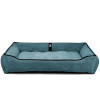 Лежак для собак всех пород EGO Bosyak Soft 2XL 120x100 Синий (лежанка для больших собак от 30 кг)