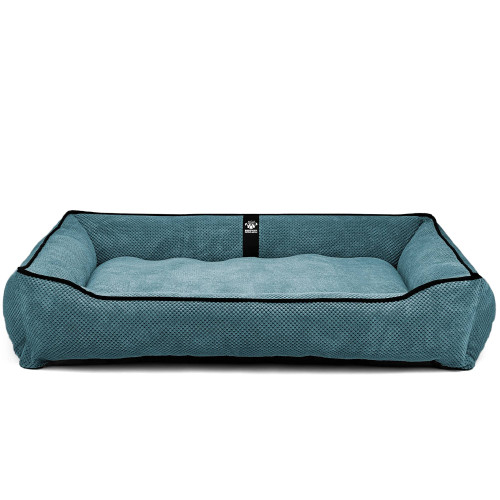 Лежак для собак всех пород EGO Bosyak Soft 2XL 120x100 Синий (лежанка для больших собак от 30 кг)