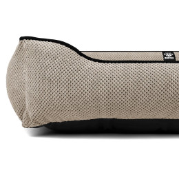 Лежак для собак всех пород EGO Bosyak Soft XL 110x85 Бежевый (лежанка для больших собак 20-27 кг)