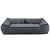 Лежак для собак всех пород EGO Bosyak Soft XL 110x85 Серый (лежанка для больших собак 20-27 кг)