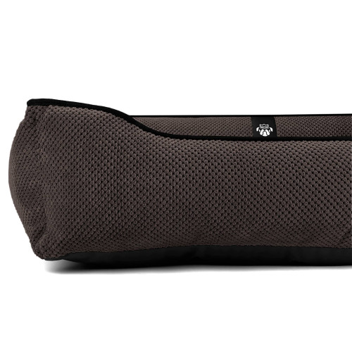 Лежак для собак всех пород EGO Bosyak Soft L 95x80 Коричневый (лежанка для средних собак 12-20 кг)