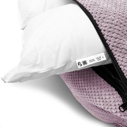 Лежак для собак всех пород EGO Bosyak Soft L 95x80 Розовый (лежанка для средних собак 12-20 кг)