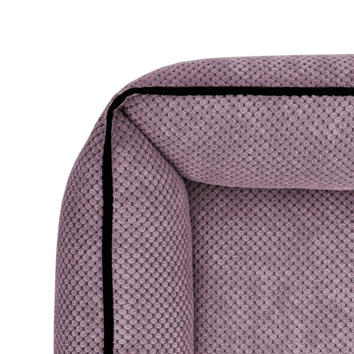 Лежак для собак всех пород EGO Bosyak Soft L 95x80 Розовый (лежанка для средних собак 12-20 кг)