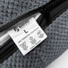 Лежак для собак всех пород EGO Bosyak Soft L 95x80 Серый (лежанка для средних собак 12-20 кг)
