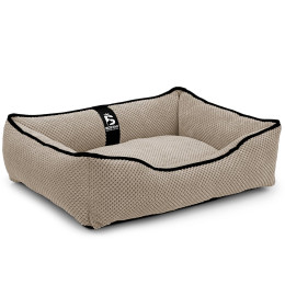 Лежак для собак и котов EGO Bosyak Soft S 65x55 Бежевый (лежанка для кошек и собак 4-6 кг)