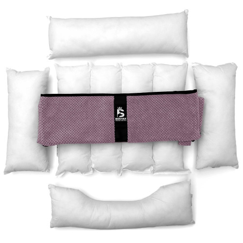 Лежак для собак и котов EGO Bosyak Soft S 65x55 Розовый (лежанка для кошек и собак 4-6 кг)