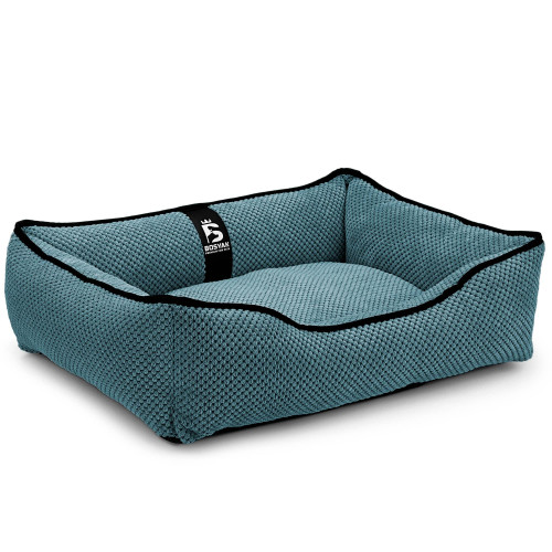 Лежак для собак и котов EGO Bosyak Soft S 65x55 Синий (лежанка для кошек и собак 4-6 кг)