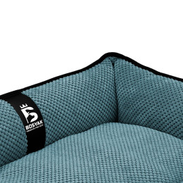 Лежак для собак и котов EGO Bosyak Soft S 65x55 Синий (лежанка для кошек и собак 4-6 кг)