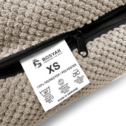 Лежак для собак и котов EGO Bosyak Soft XS 50x45 Бежевый (лежанка для кошек и собак до 4 кг)