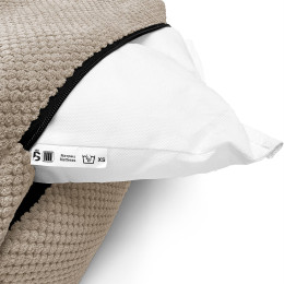 Лежак для собак и котов EGO Bosyak Soft XS 50x45 Бежевый (лежанка для кошек и собак до 4 кг)