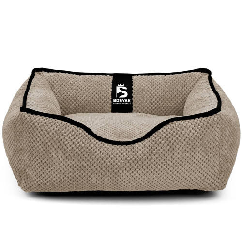 Лежак для собак и котов EGO Bosyak Soft XS 50x45 Бежевый (лежанка для кошек и собак до 4 кг)