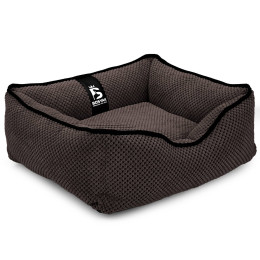 Лежак для собак и котов EGO Bosyak Soft XS 50x45 Коричневый (лежанка для кошек и собак до 4 кг)