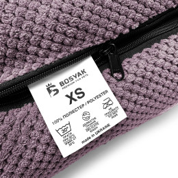 Лежак для собак и котов EGO Bosyak Soft XS 50x45 Розовый (лежанка для кошек и собак до 4 кг)
