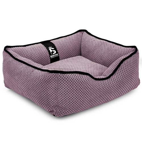 Лежак для собак и котов EGO Bosyak Soft XS 50x45 Розовый (лежанка для кошек и собак до 4 кг)