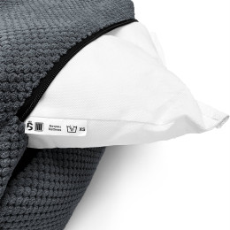 Лежак для собак и котов EGO Bosyak Soft XS 50x45 Серый (лежанка для кошек и собак до 4 кг)
