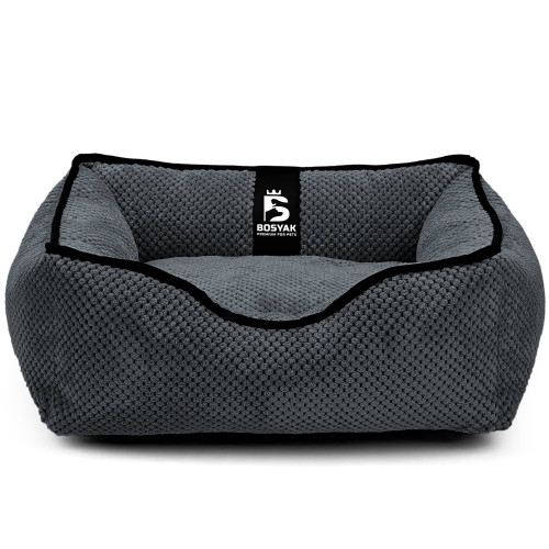 Лежак для собак и котов EGO Bosyak Soft XS 50x45 Серый (лежанка для кошек и собак до 4 кг)