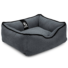 Лежак для собак и котов EGO Bosyak Soft XS 50x45 Серый (лежанка для кошек и собак до 4 кг)