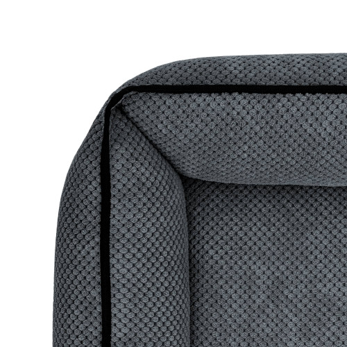 Лежак для собак и котов EGO Bosyak Soft XS 50x45 Серый (лежанка для кошек и собак до 4 кг)