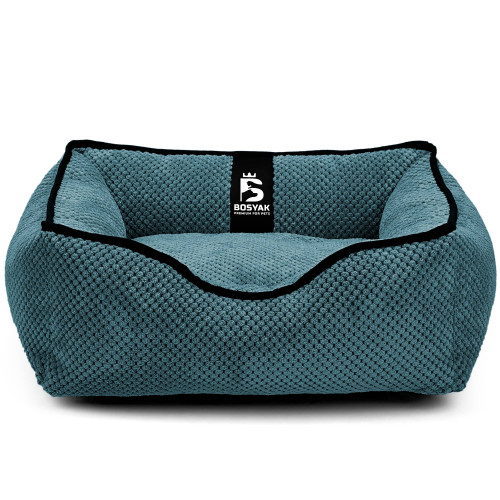 Лежак для собак и котов EGO Bosyak Soft XS 50x45 Синий (лежанка для кошек и собак до 4 кг)