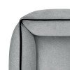 Лежак для собак всех пород EGO Bosyak Велюр Touch 2XL 120x100 Серый (лежанка для больших собак от 30 кг)