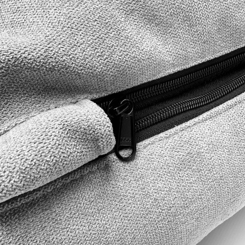 Лежак для собак всех пород EGO Bosyak Велюр Touch XL 110x85 Серый (лежанка для больших собак 20-27 кг)