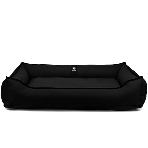 Водонепроницаемый лежак для больших собак EGO Bosyak 2XL 120x100 Черный (Ортопедическая лежанка для собак от 30 кг)