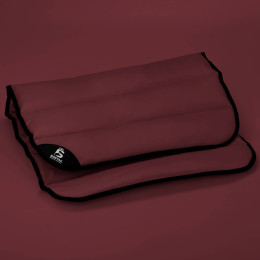 Коврик лежак для собак OUT Bosyak Waterproof S 85х50 Бордовый (прогулочный коврик подстилка для собак)