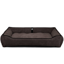 Лежак для собак EGO Bosyak Soft 3XL 145x115 Коричневый (лежак для больших собак до 100 кг)