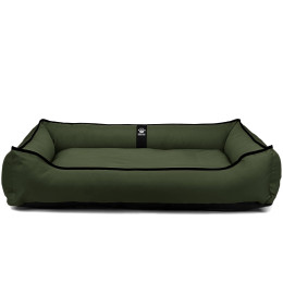 Водонепроницаемый лежак для больших собак EGO Bosyak 2XL 120x100 Хаки (Ортопедическая лежанка для собак от 30 кг)