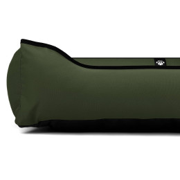 Водонепроницаемый лежак для больших собак EGO Bosyak 2XL 120x100 Хаки (Ортопедическая лежанка для собак от 30 кг)